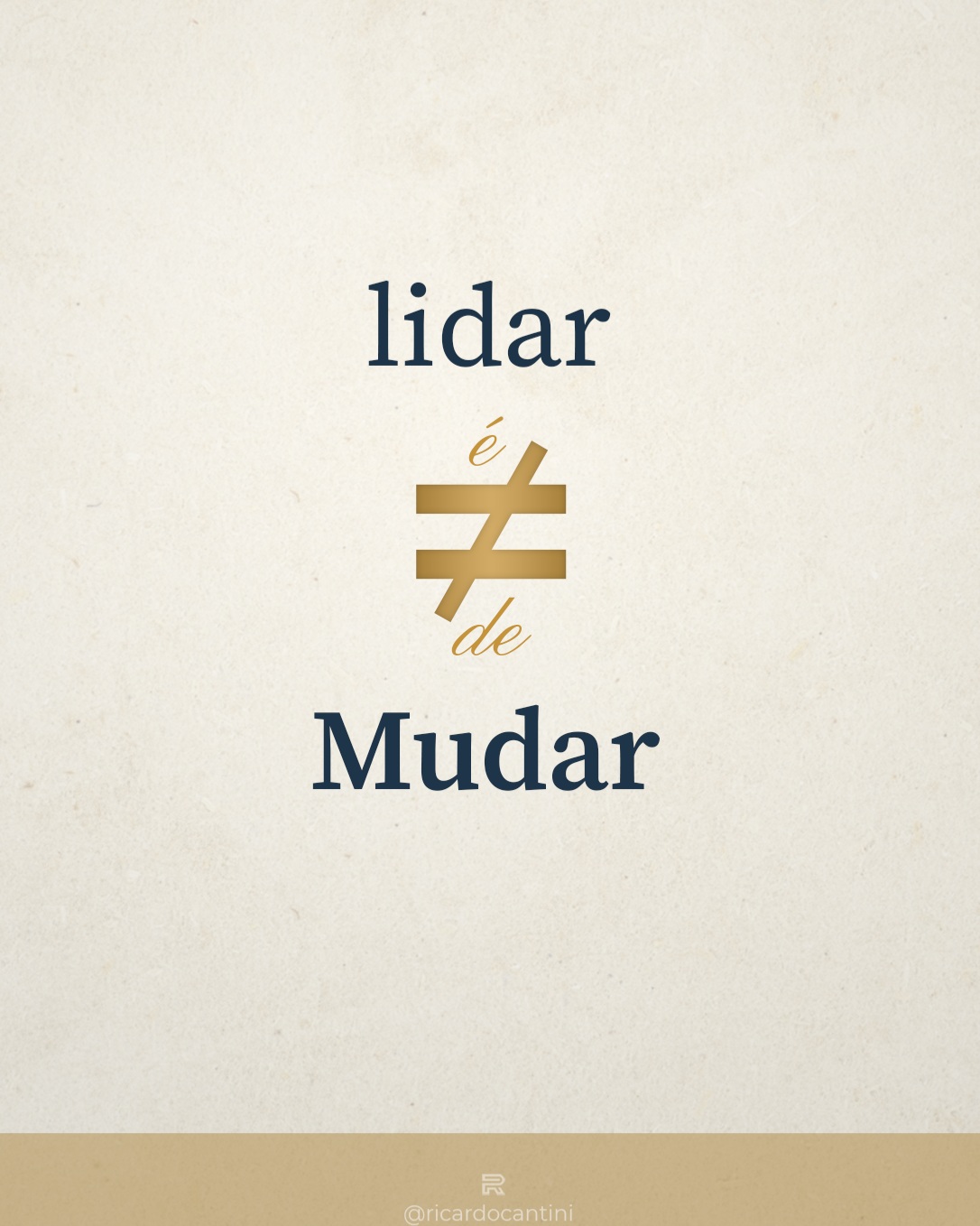 lidar é diferente de Mudar.

Podemos compreender melhor o que sentimos, desenvolver novas estratégias e encontrar outras maneiras de lidar com aquilo que vivemos.

No entanto, lidar de forma difere…