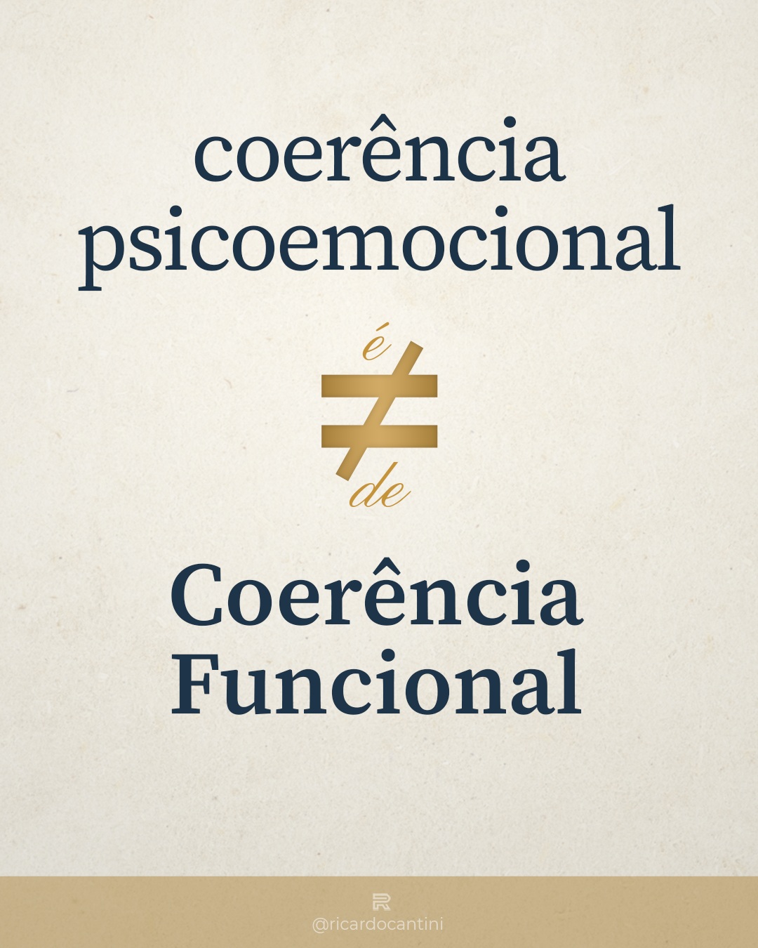 coerência psicoemocional é diferente de Coerência Funcional

Nem sempre aquilo que fazemos parece coerente com o que pensamos, sentimos ou desejamos.

Uma resposta que parece incoerente sob o olhar…